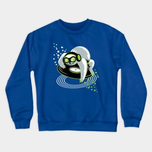 DJ Sloth Crewneck Sweatshirt